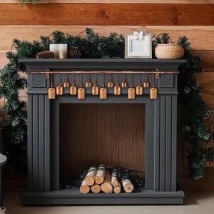 ‼️ ⏰ 🚨 New -Karenhi 16 Pcs Christmas Cow Bells Decor